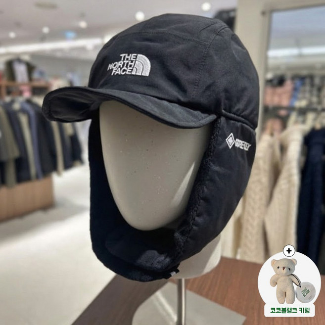 노스페이스 이어머프 캡 고어텍스 귀달이 방한 모자 COCOBLANK 양말증정