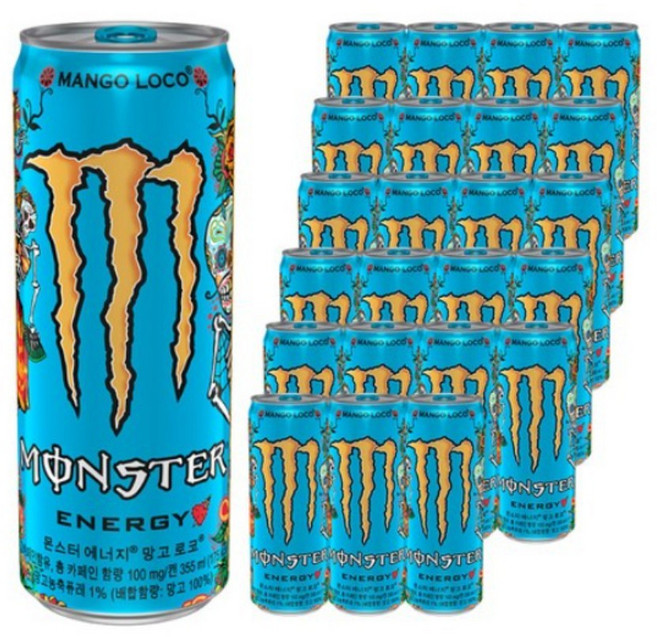 몬스터 에너지 망고 로코 355ml, 8개