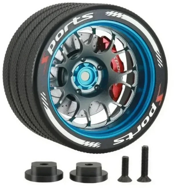 쿠쿠스토어 Sanwa Mt4/mt5/m12/m17 Rc 원격 제어 금속 핸드 휠 Futaba 4px/7px/10px Flysky Nb4 Ko Ex Nex, 04 F