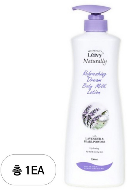 레이비 라벤더 바디로션, 750ml, 1개