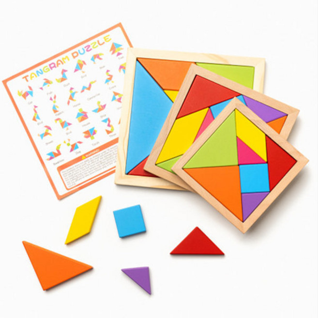 원목 칠교놀이 칠교판 - 대 / 18X18