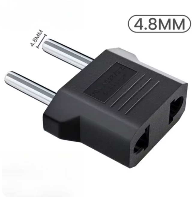 한국용 돼지코 110V to 220V 변환 콘센트 해외직구 전압변환기 미국 중국 일본 직구제품 변환어댑터 과전류차단, 1개