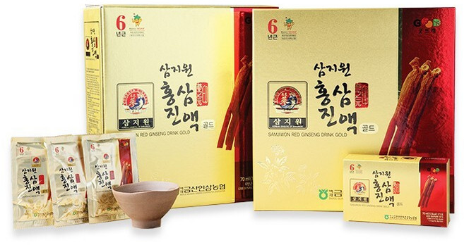 삼지원 홍삼진액 골드, 60개, 70ml