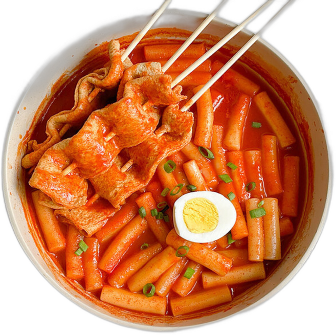 귀빈정 제천식 빨간어묵 떡볶이세트 (팩당 꼬치어묵+말랑떡+소스), 2개, 350g