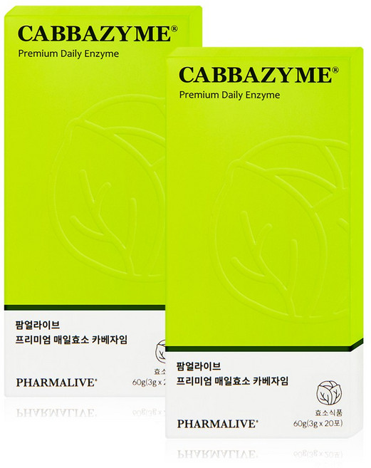 프리미엄 매일효소 카베자임 2박스, 60g
