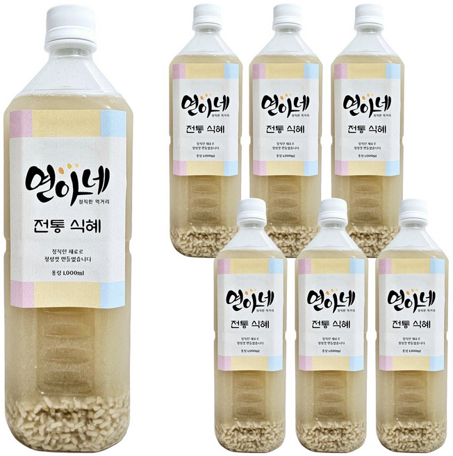 [연아네] 수제 전통 식혜, 7개, 1L