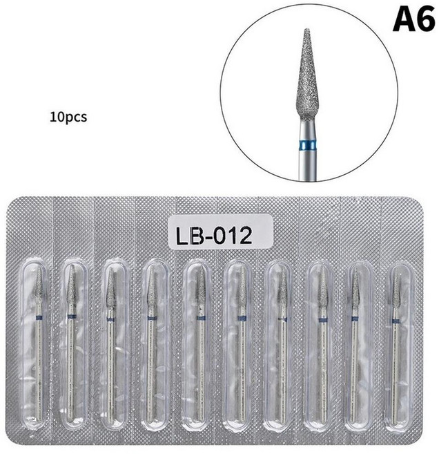 밀링 커터 매니큐어용 전자 네일 드릴 비츠 패디큐어 기계 파일 제거제 도구, 1개