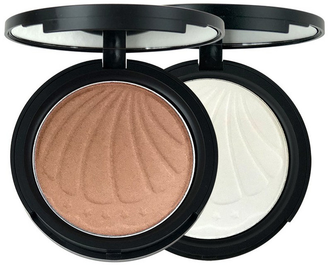 애리조 쉬머 파우더 팩트 하이라이터 10g, No1 화이트, 1개