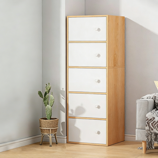 모던 슬림 주방 수납장 틈새 수납 캐비닛 소형 주방 필수품, C03