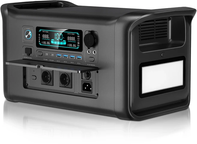 1800W 휴대용 파워스테이션 (200W 태양광 패널 220V 순수 정현파 LiFePO4 배터리 UPS 기능 포함), 01 China Mainland, 02 AU plug, 03 AP1000 1024Wh 1800W
