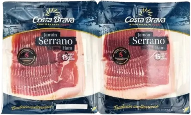 코스트코 코스타 브라바 하몽 세라노 슬라이스 250g 생햄 요리 와인 안주 묶음가능, 1세트, 500g