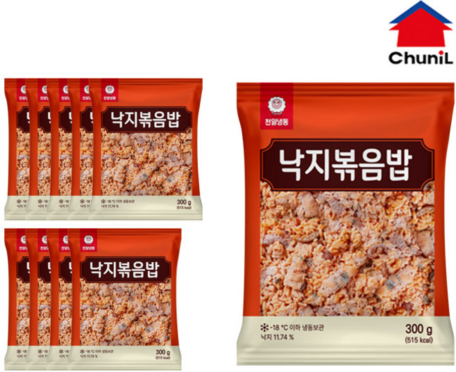 [자연맘스토리] 천일 낙지 볶음밥 300g x 10개