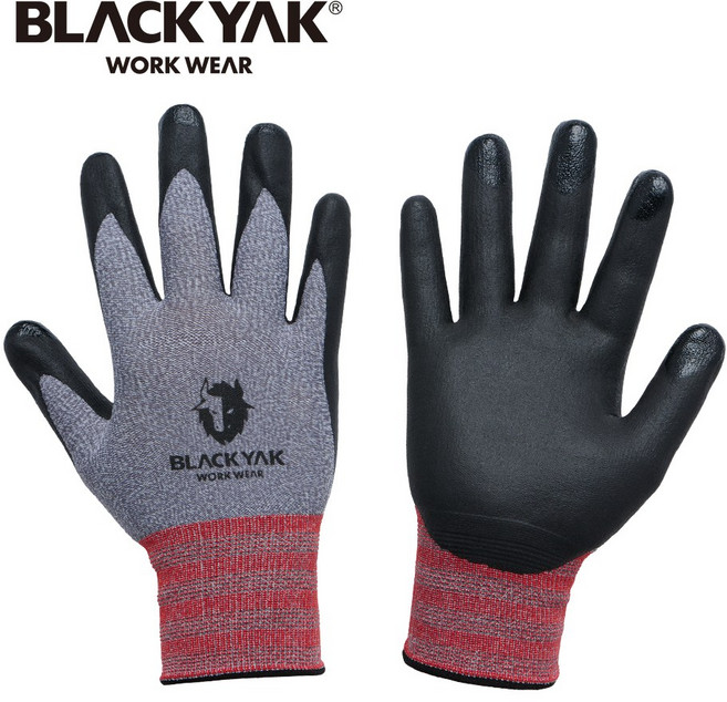 블랙야크 코팅장갑 작업 반코팅 목장갑 작업용 장갑 스마트터치, M