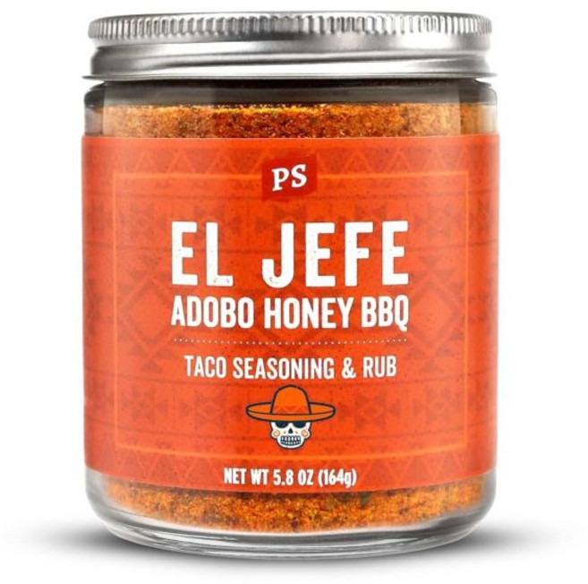 PS 시즈닝 프라임 타임 비처스 블렌드 버터리 갈릭 앤 허브 바비큐 소고기 문지름 훈제 그릴 베이킹용 건조 문지름과 향신료로 스테이크 돼지고기 닭고기 부위용, 아도보 허니 바베큐