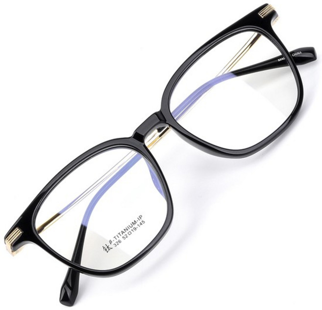 초이스 326 명품 뿔테 티타늄 안경테 326-C1(52) / CHOICE / 트리시클로
