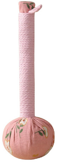 艾草棒槌 按摩棒 拍打按摩錘, 1個, 26 cm,藕粉色, 藕粉色
