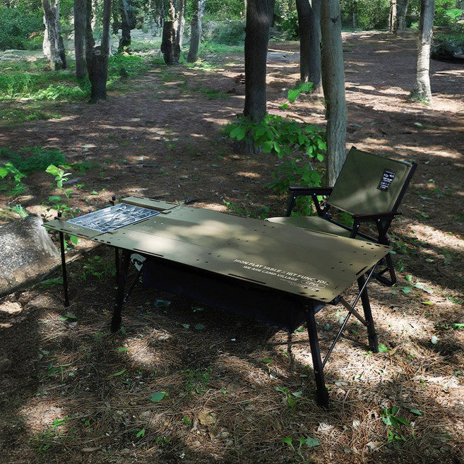 캠프빌리지 아이언 X IGT 테이블, 아이언 X IGT 테이블 카키