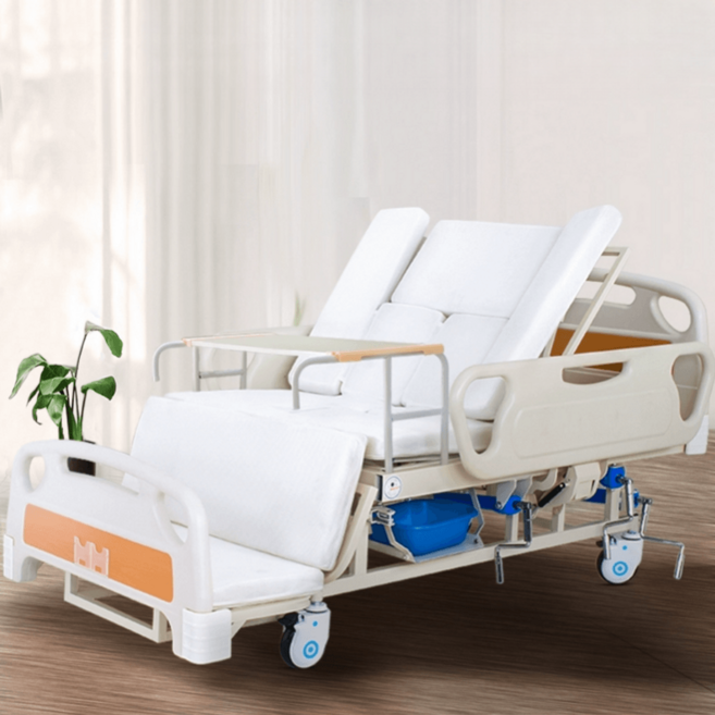 모션베드 전동침대 가정용 병원 배변 족욕 머리감기 가능, (전동백)+두꺼운강재+대소변