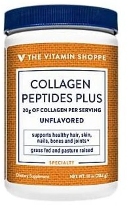 히알루론산 콜라겐 주름 펩타이드 플러스 파우더 모발 피부 손톱 무향 (10온스/14인분), 콜라겐 펩타이드 플러스 파우더 - 모발 피부 손톱 -, 1개, 283g - 쿠팡