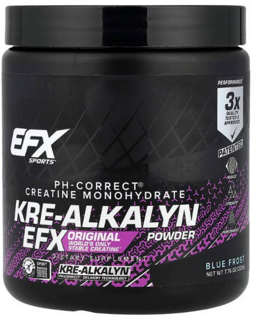 EFX Kre-Alkalyn 크레아틴 모노하이드레이트 블루프로스트 머슬부스터