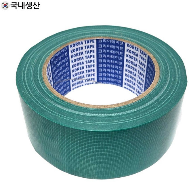 연화면테이프 50mmx23m 녹색 대용량 1개 diy 녹색테이프