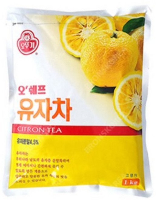 삼화식품 실속유자차 파우더 1kg, 1개입, 1개