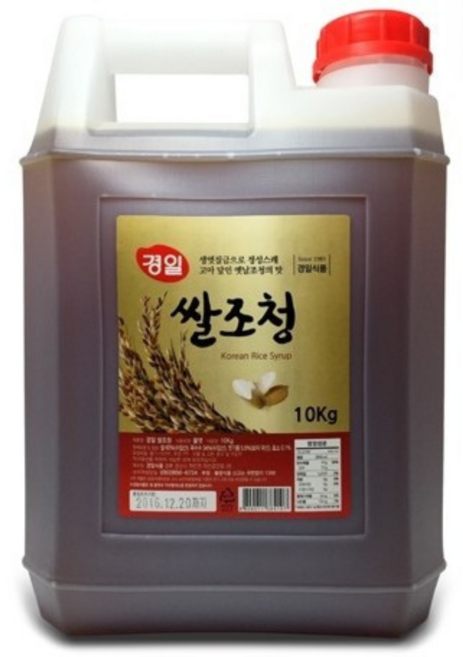 쌀조청 경일식품 물엿 조청, 1개, 10kg