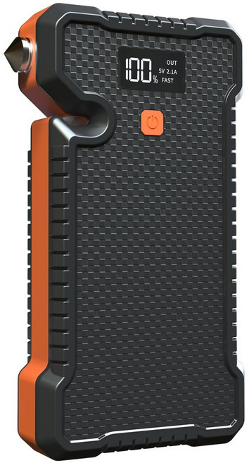 엠피온 차량용 점프스타터 휴대용 방전 자동차 오토바이 비상시동 긴급시동 보조배터리 PD-JS100, 1개, 8000mAh