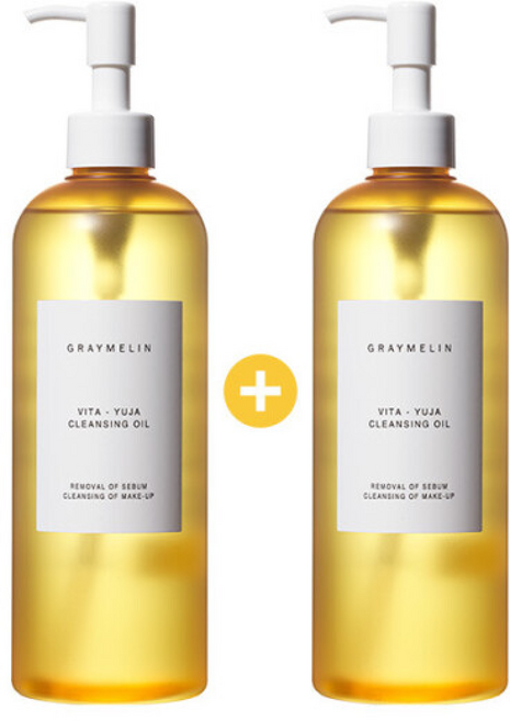 (1+1) 비타 유자 클렌징오일 400ml, 1개