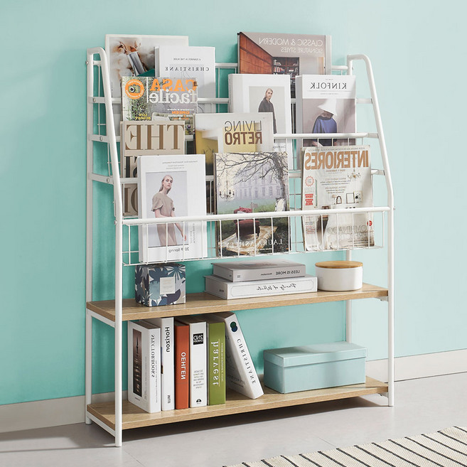 키모 전면 철재 책꽂이 800