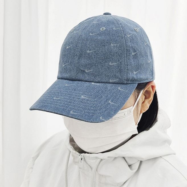 나이키 남녀공용 데님 모자 스우시 볼캡