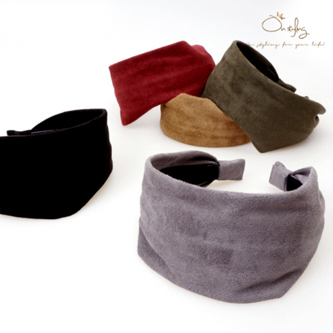 온스타일링 31종_넓은 머리띠 헤어밴드