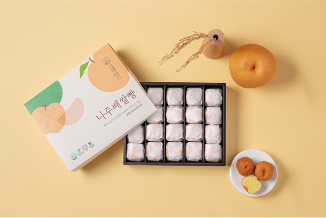 레인보우팜 나주배쌀빵, 1박스, 560g