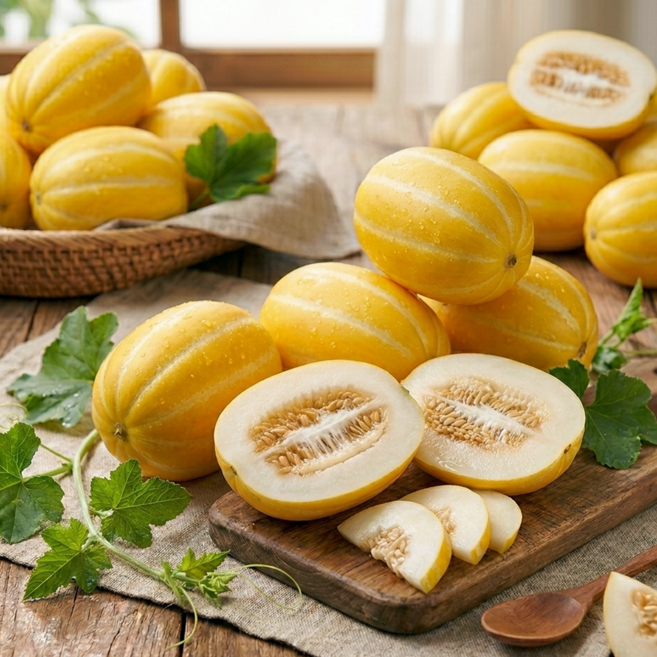 정이가 고당도 성주 꿀참외 산지직송, 1박스, 1kg(실속랜덤과)