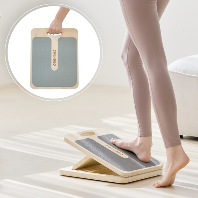 극락스트레처 종아리 스트레칭 보드 아킬레스건 다리 발목 경사대 운동기구