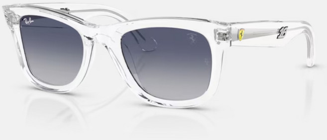 Ray-Ban雷朋 RBR0502SM 法拉利Charles Leclerc特別版 方形膠框漸層太陽眼鏡