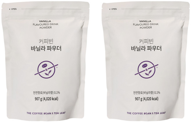 커피빈 바닐라 파우더, 907g, 1개입, 2개