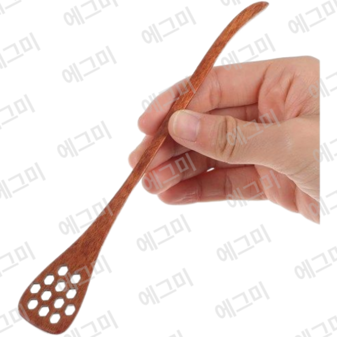 에그미 우드 허니 디퍼 베이킹 요리 스푼 우드 교반기 롱 핸들 허니 빗 허니 디스펜서 허니 병브라운용 스푼 허니 스틱, 1개