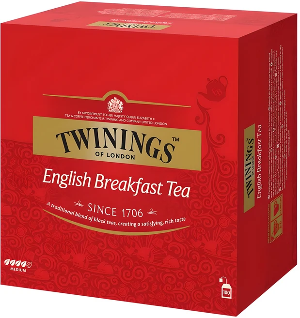 트와이닝 잉글리쉬 브렉퍼스트, 2g, 100개입, 1개 - 쿠팡