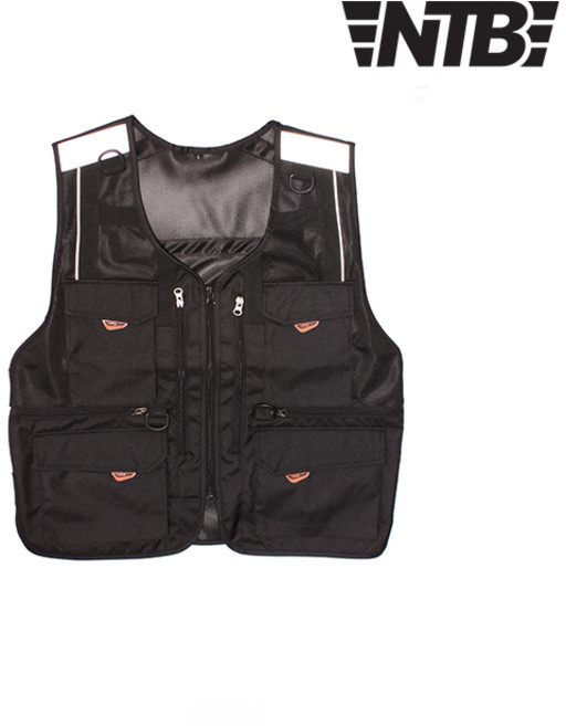 NTB 배달대행조끼 기본형, 다크블랙