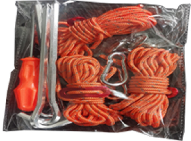 아웃도어웍스 화목난로 캠핑난로 3면 불보기창 늑대스킨 캠핑화목난로 장작난로, a.-8.추가연통(연통고정줄)