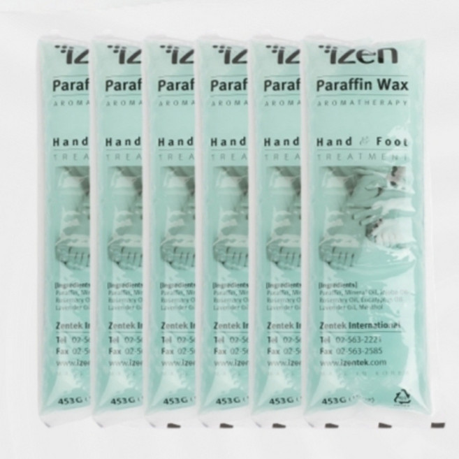 아이젠 파라핀 왁스 리필용 6개 손 발 물리치료 의료용 촛물 촛농 임산부 핸드 테라피