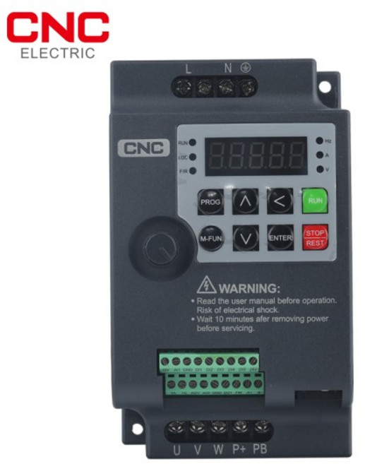 CNC AC 220V/380V 0.7/1.5/2.2KW 가변 주파수 드라이브 VFD 컨버터 3 상 모터 용 미니 인버터 속도 컨트롤, 03 2.2KW, 01 380V 3 phase, 01 380V 3 phase