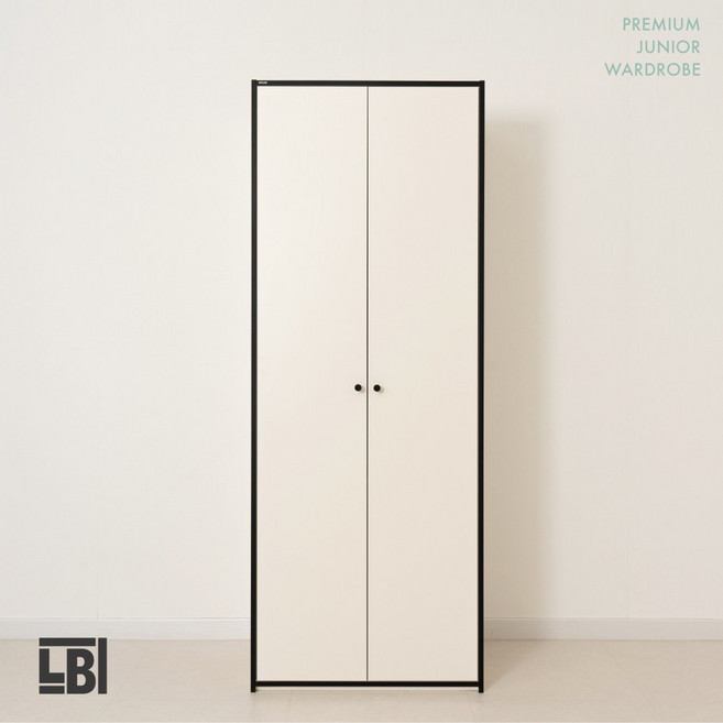 리엘비 레브 SE0등급 아기옷장 주니어옷장 2단 3단, 미포함, 블랙