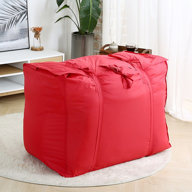 [글라라세상]방수 이불보/이불보/이사짐 정리/이불보관/이불정리/, 빨강, 1개