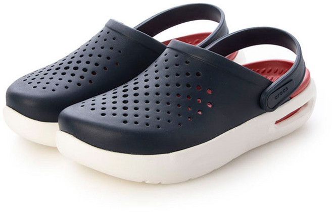 크록스 업그레이드 된 라이트라이드 풋베드 인모션 클로그 209964-410