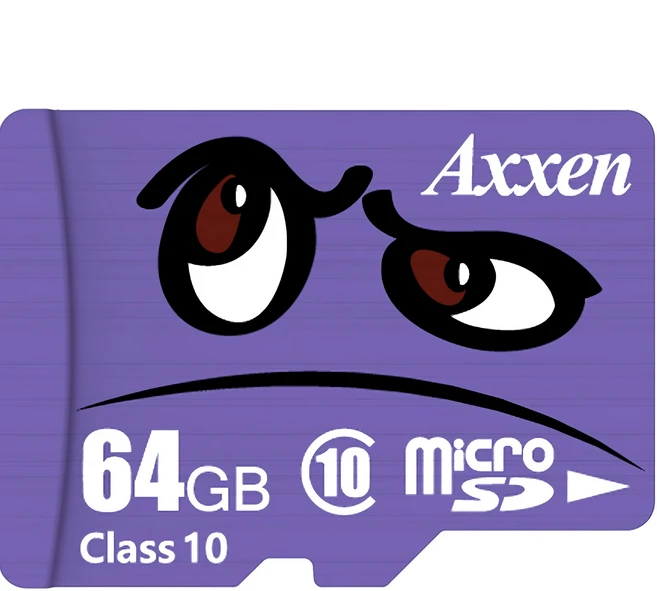 액센 프리미엄 캐릭터 마이크로 SD카드, 64GB, 1개 - 쿠팡