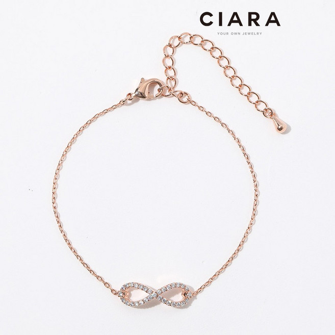 CIARA 14K Vanzago 샤이닝 뫼비우스 팔찌(GoldPlated)