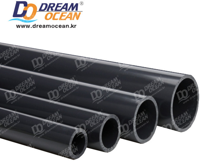 산킹 U-PVC 파이프 진그레이 1m (20mm 25mm 32mm 40mm) 플라스틱파이프 배관파이프 배관자재 배관부속 배관용품, 1개