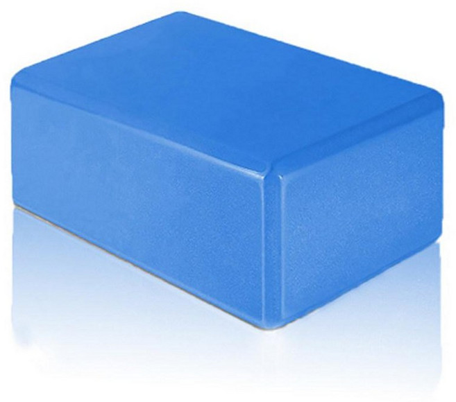 고밀도 EVA 요가블록 다리찢기 스트레칭 운동용 경량 미끄럼방지 필라테스 브릭 세트 소형 벽돌 1개 핑크, 두꺼운 대형 블루, 기본 모델명/품번